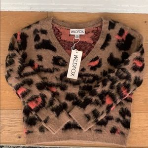 Wildfox Preppy Kitty Tatum Sweater